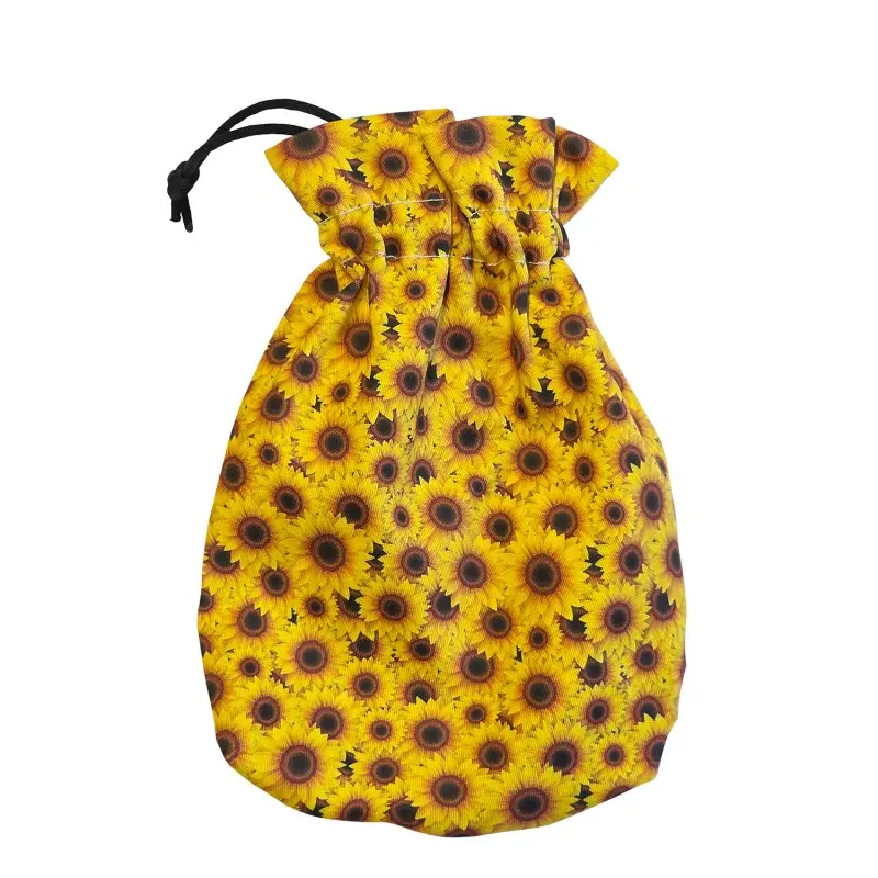 Full Art Sunflower Dice Pouch