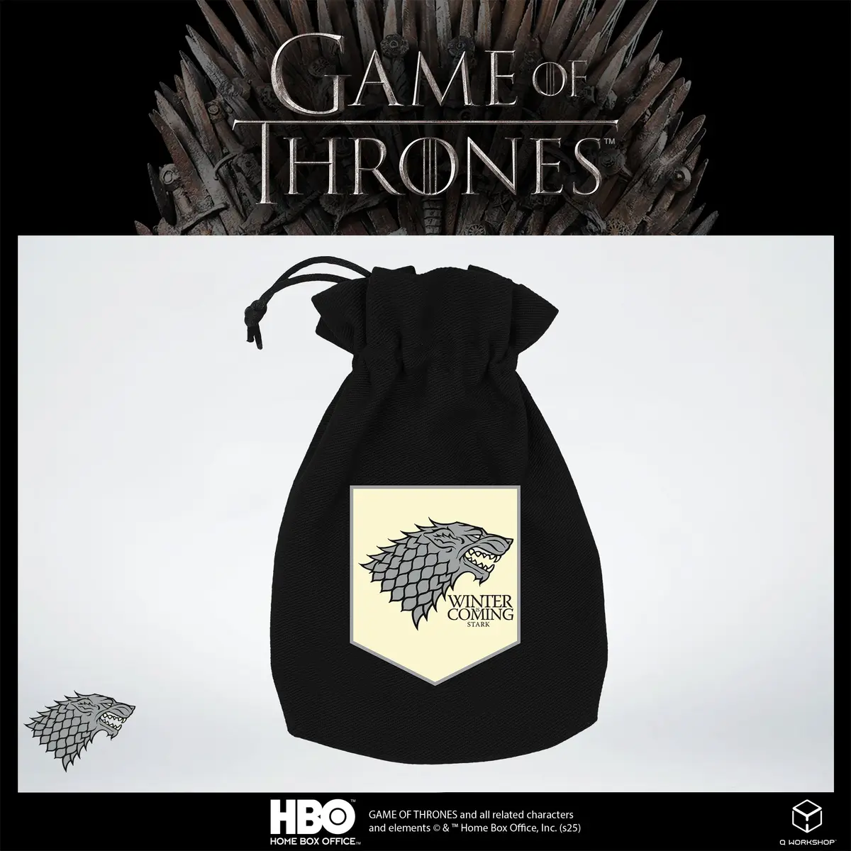 Game of Thrones Stark Dice Pouch