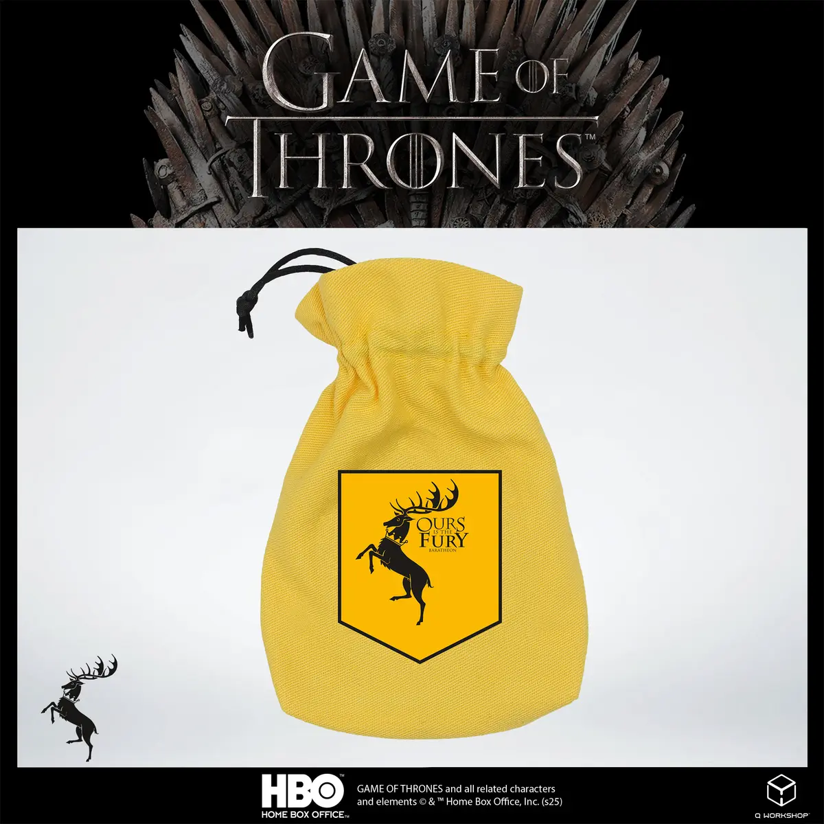Game of Thrones Baratheon Dice Pouch