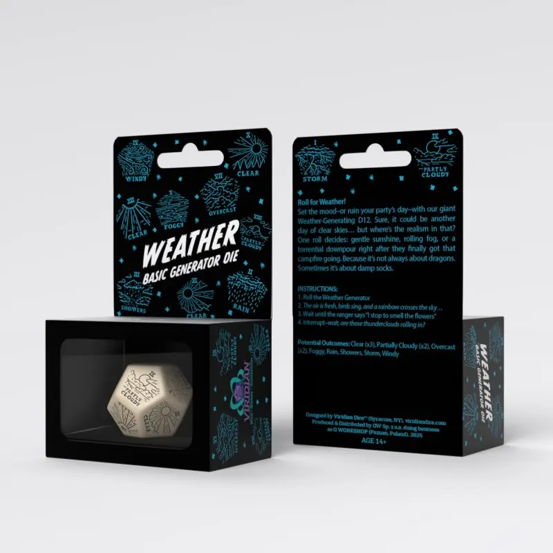 Weather Generator Die Beige /Black