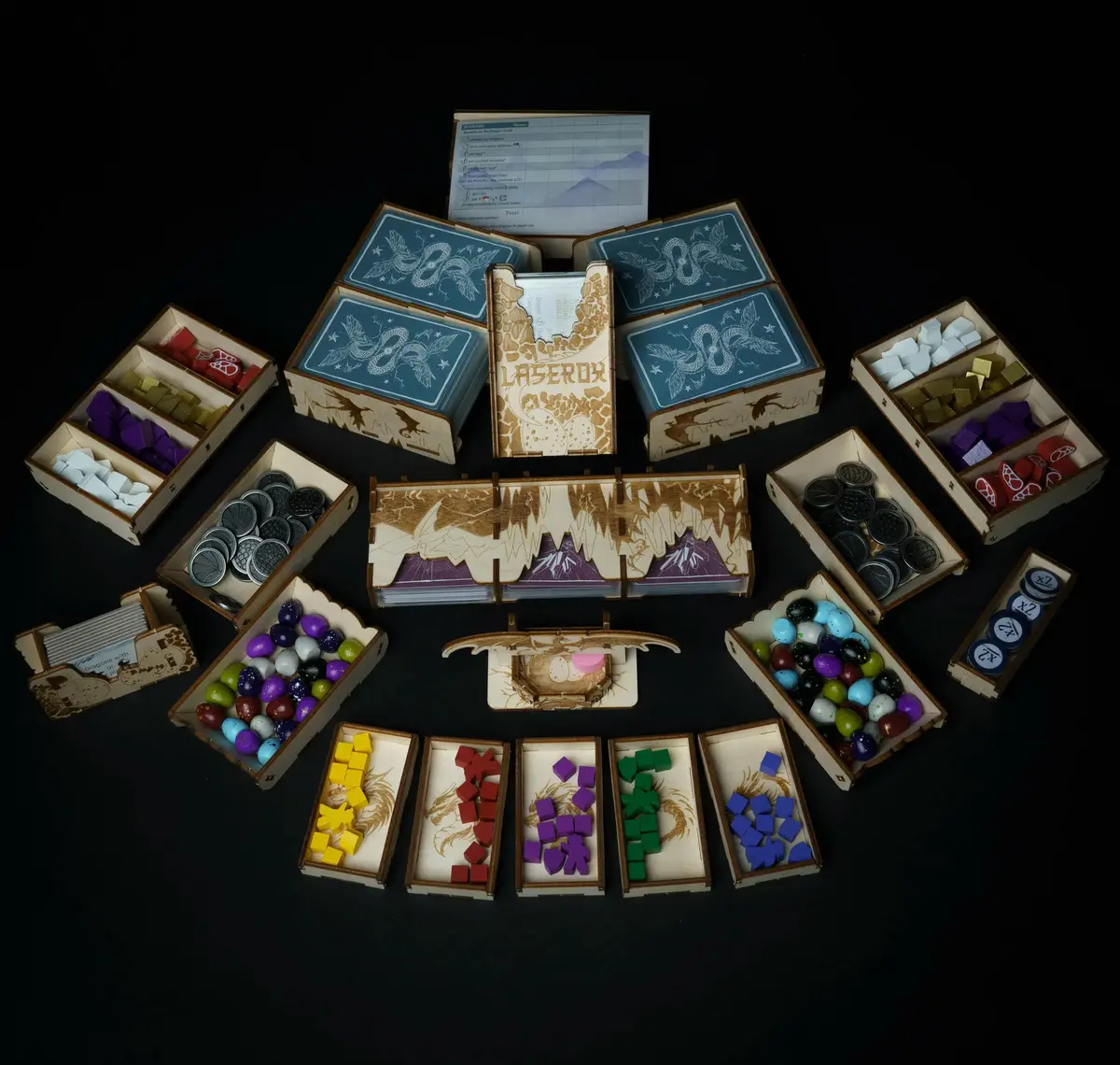 Wyrmspan Organizer
