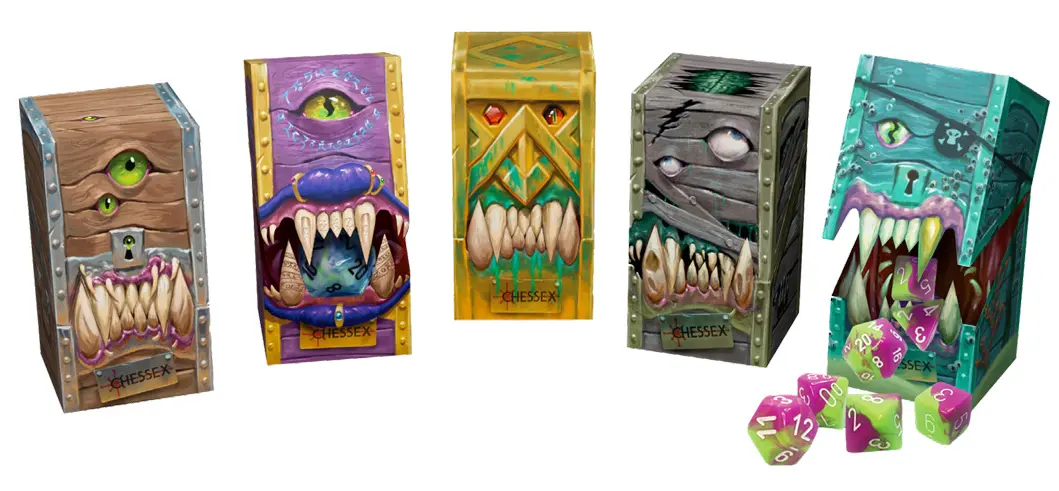 Hidden Wonders Polyhedral Dice Set (7)
