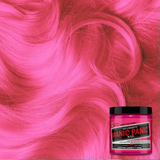 Cotton Candy Pink Classic High Voltage Hair Dye