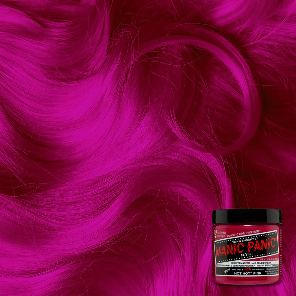 Hot Hot Pink Classic High Voltage Hair Dye