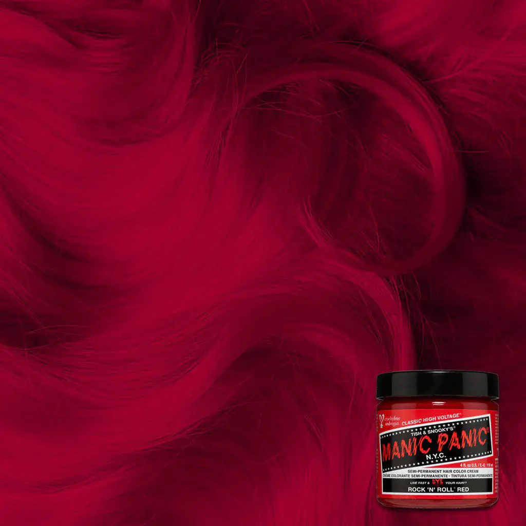 Rock 'n' Roll Red Classic High Voltage Hair Dye