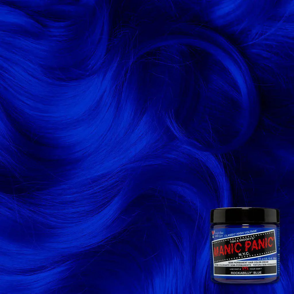 Rockabilly Blue Classic High Voltage Hair Dye
