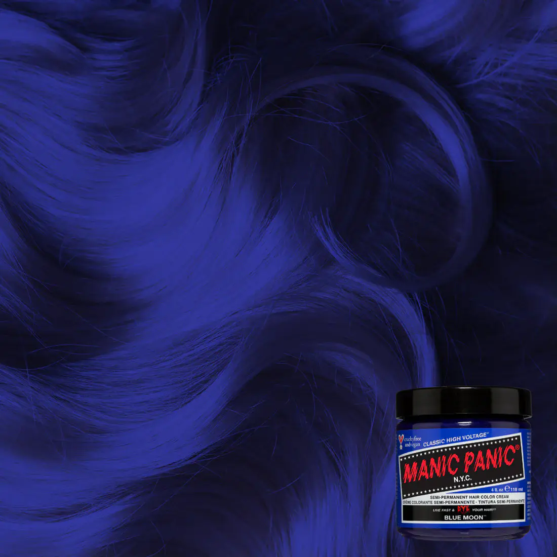 Blue Moon Classic High Voltage Hair Dye