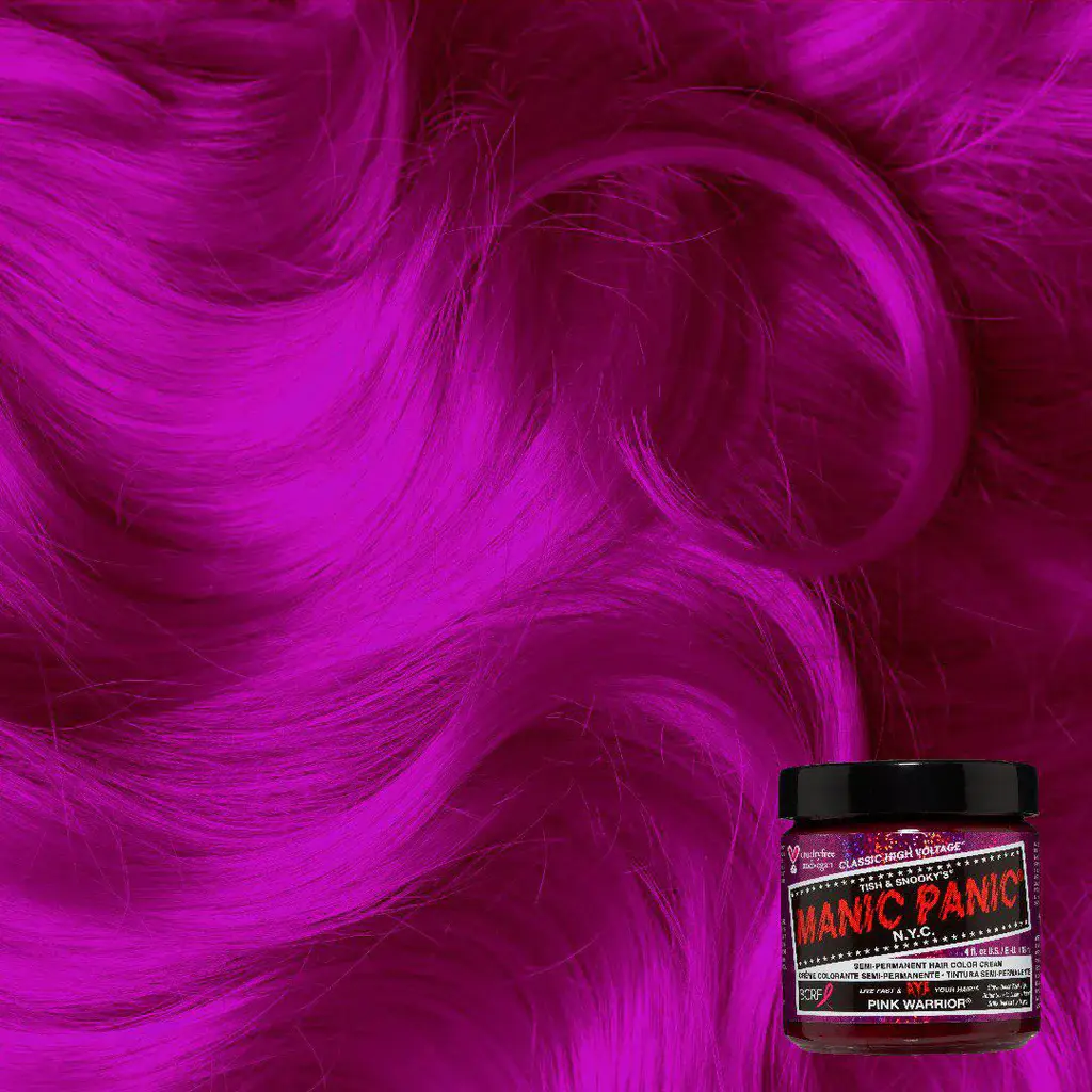 Pink Warrior Classic High Voltage Hair Dye