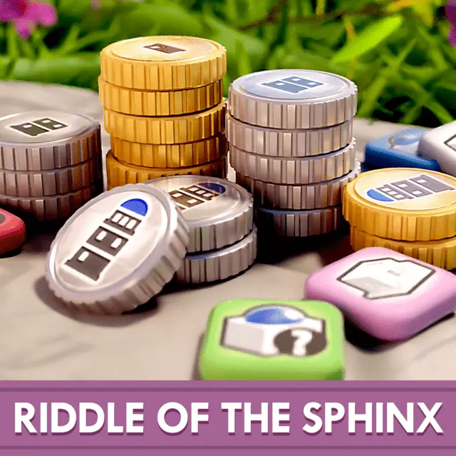 Riddle of the Sphinx Acrylic Tokens