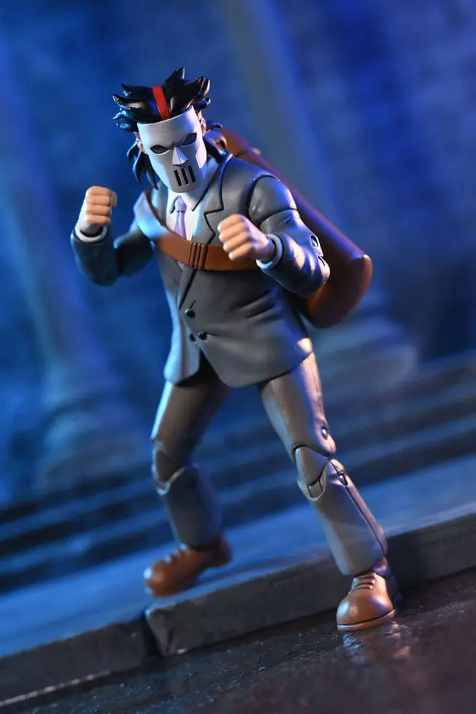 Casey Jones & Split Foot Soldier Cartoon Ultimate Action Figure 2-Pack 18 cm