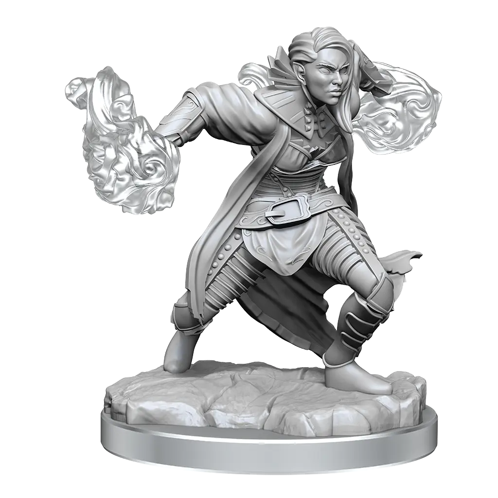 Half-Elf Warlock (Wave 20) Dungeons & Dragons Nolzurs Marvelous Unpainted Miniature