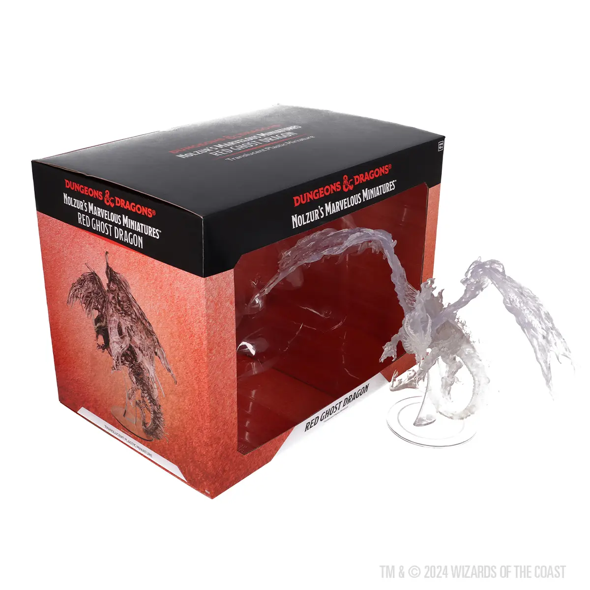 D&d Nolzurs Minis Red Ghost Dragon Boxed Mini