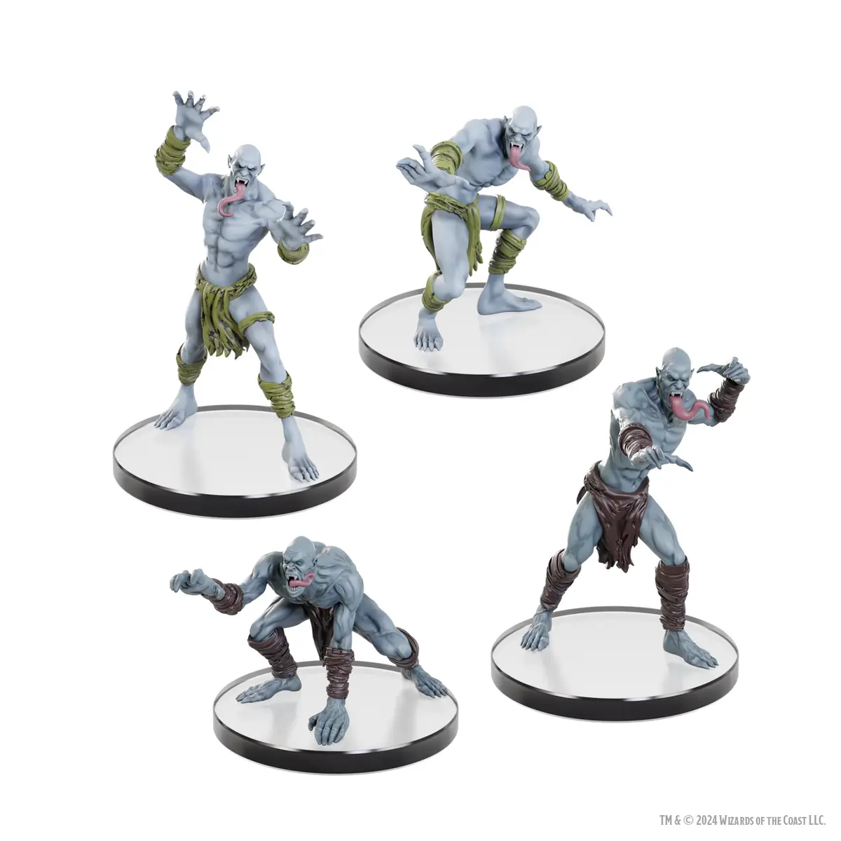 D&d Icons Realms Undead Armies Ghouls Boxed Mini