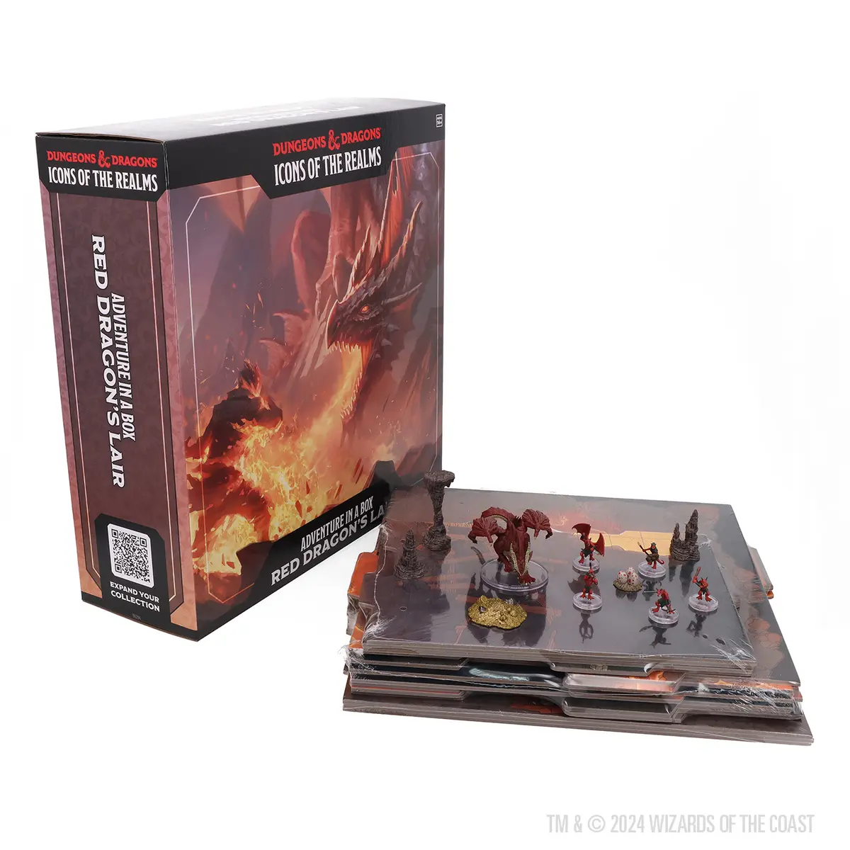 D&d Icons Realms Adventure in a Box Red Dragons Lair