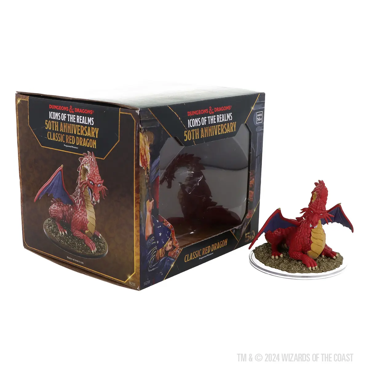 50th Anniversary Classic Red Dragon Boxed Miniature