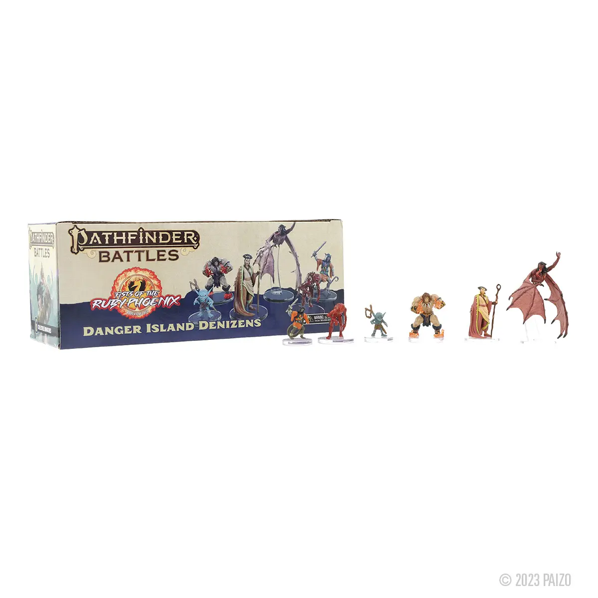 Pathfinder Battles Ruby Phoenix Danger Island Boxed Set