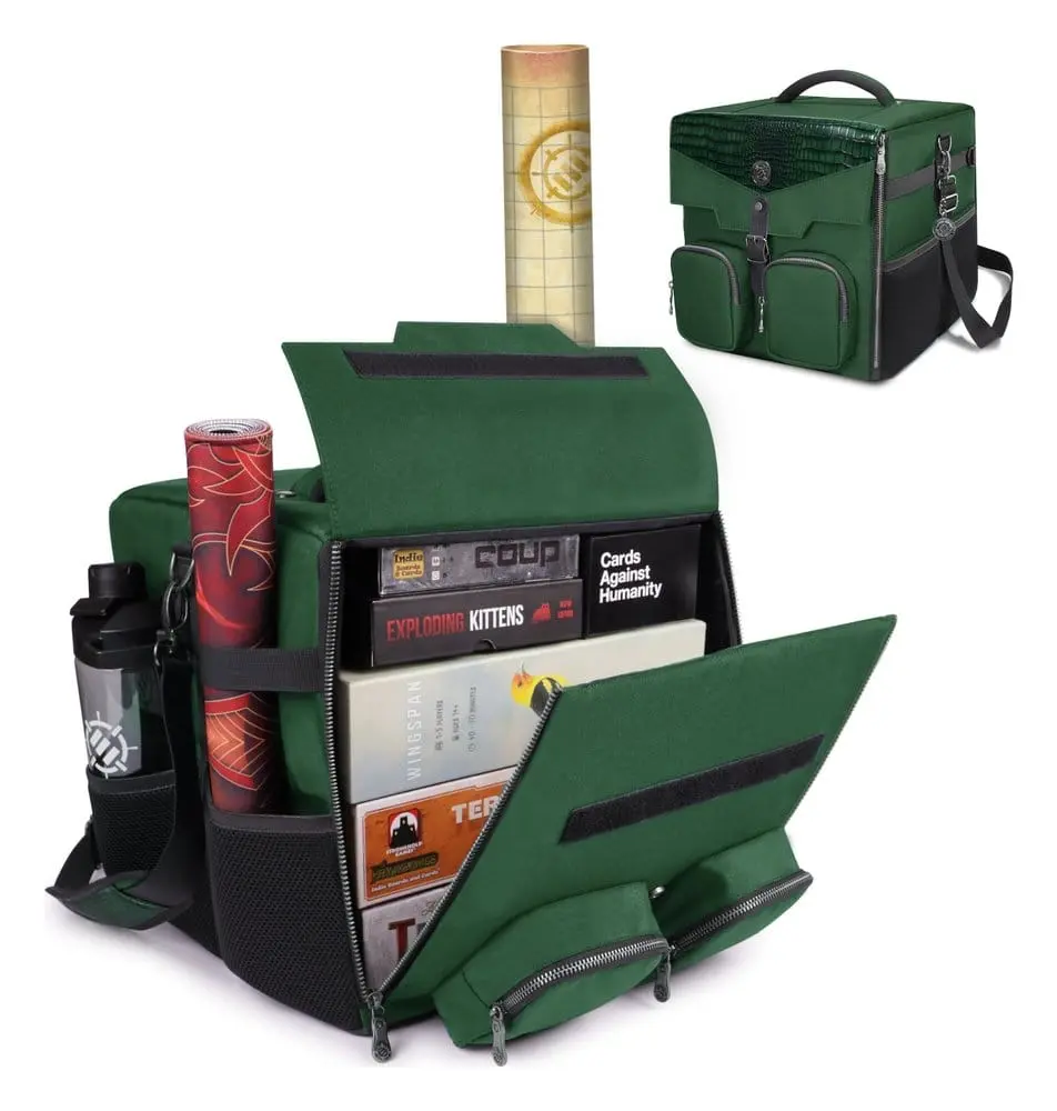 Board Game Shoulder Bag Collector's Edition Green