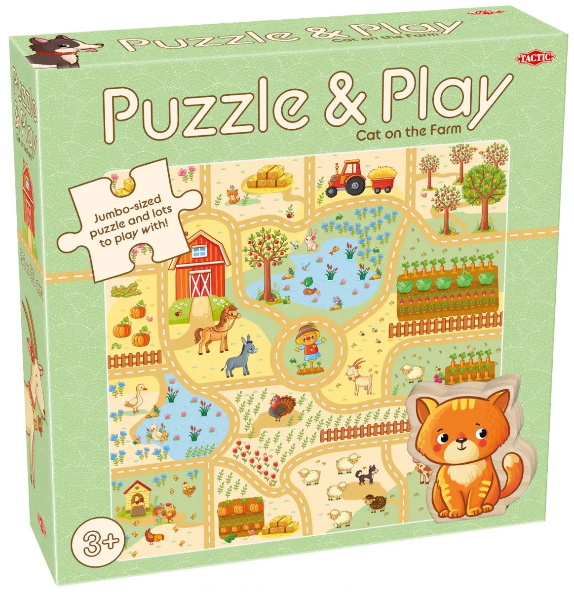 Puzzle & Play: Cat on the Farm ( 9)
