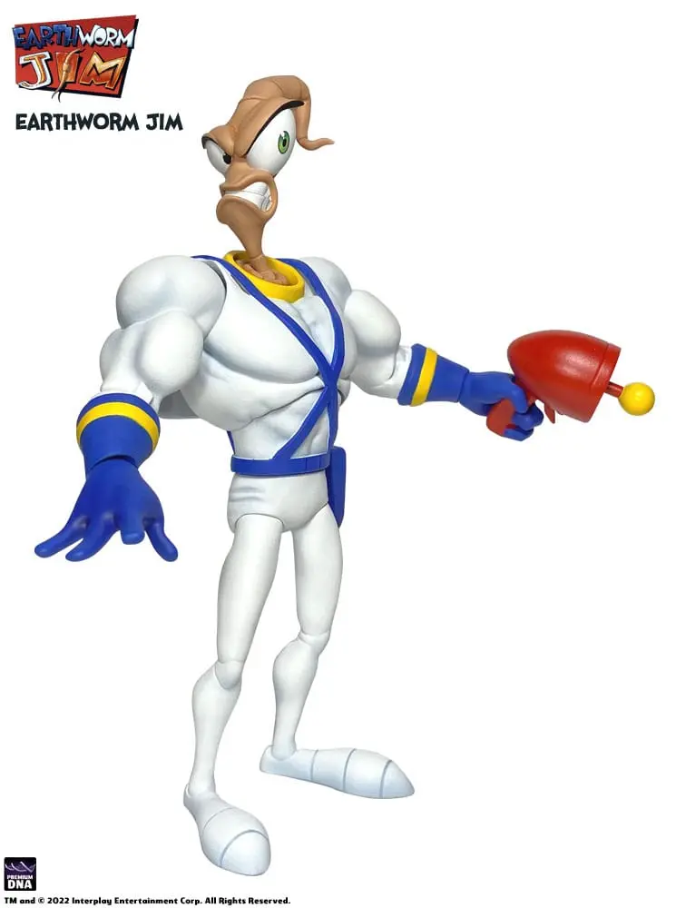 Earthworm Jim & Snot Action Figure 15 cm