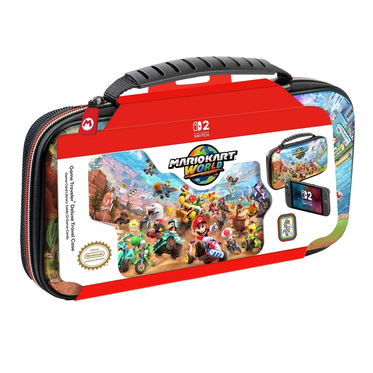 Mario Kart World Deluxe Travel Case (Switch 2)
