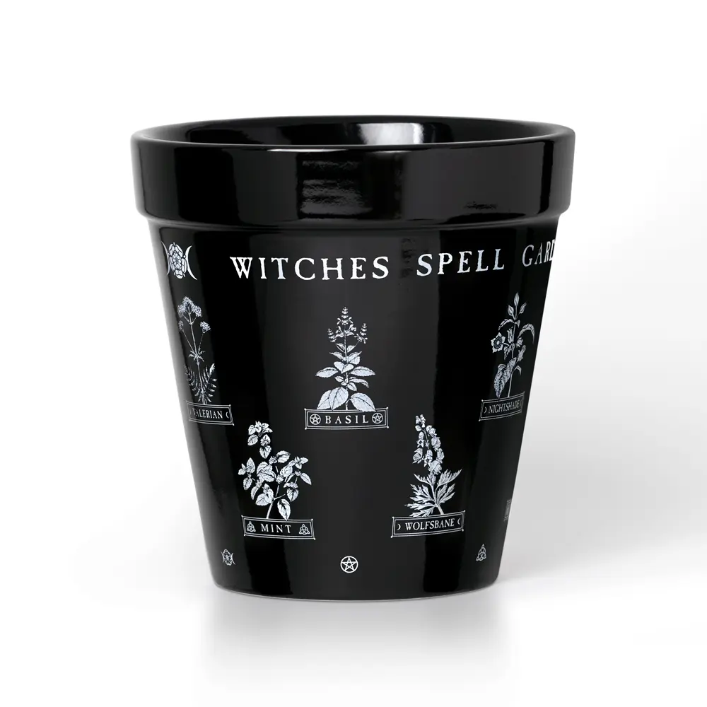 Witches Spell Plant Pot