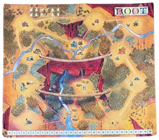 Marsh and Gorge Playmat