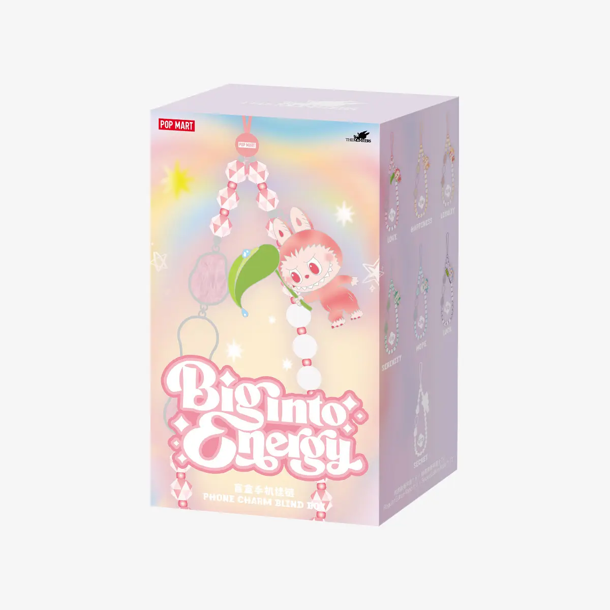 The Monsters Labubu Big Into Energy Series-Phone Charm Blind Box