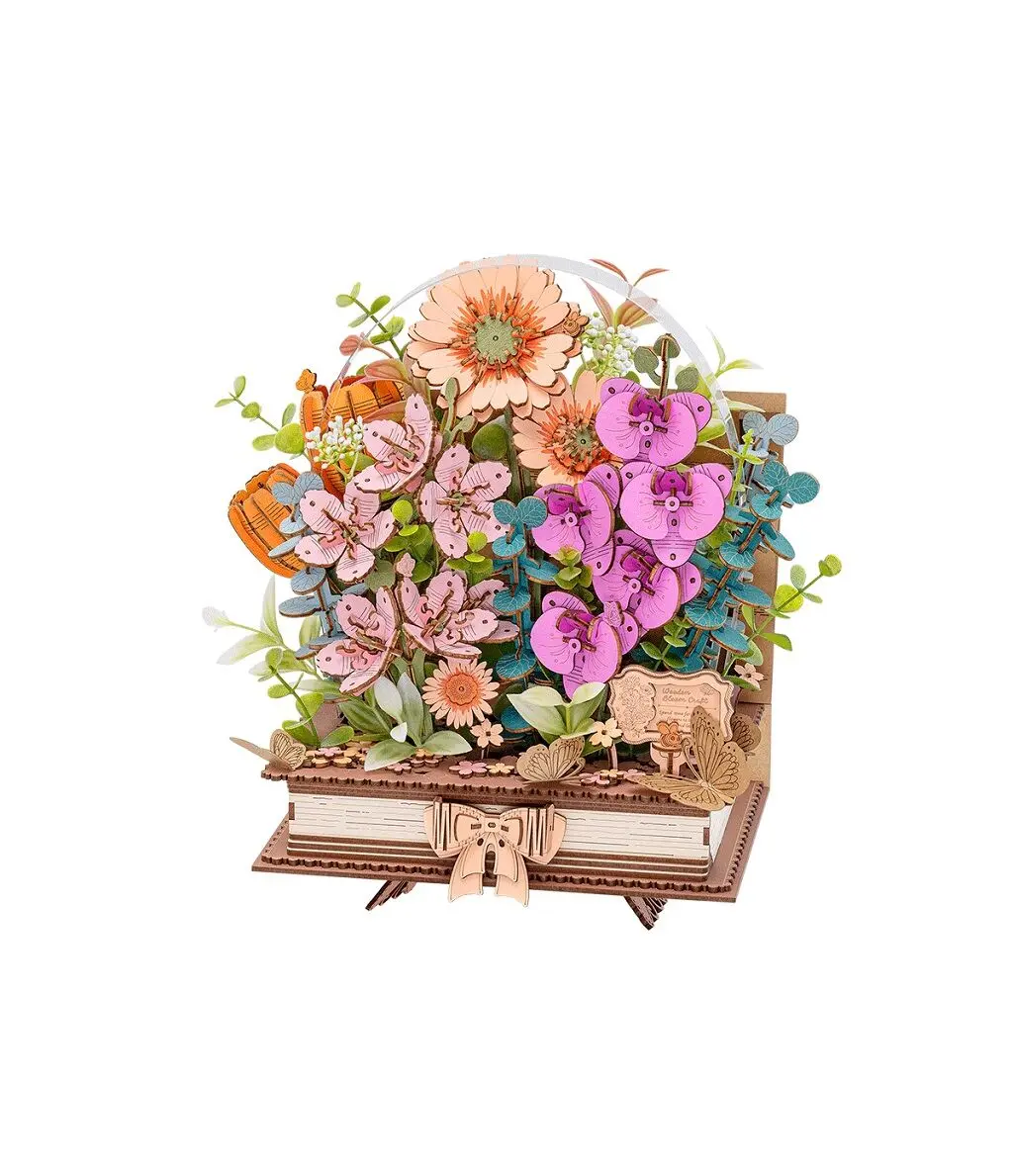 Wooden Blooming Book
