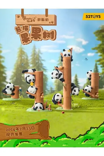 Panda Roll Fruit Tree Climbing Trading Figure