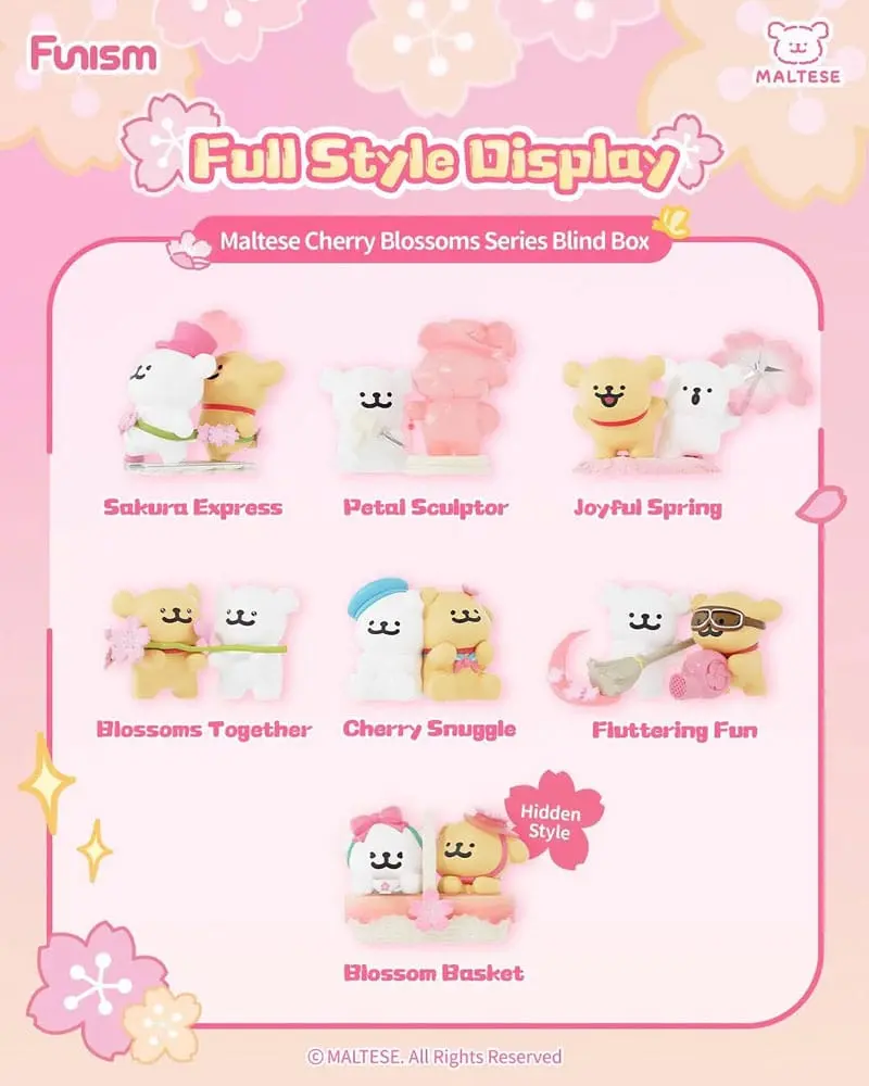 Maltese Cherry Blossoms Blind Box