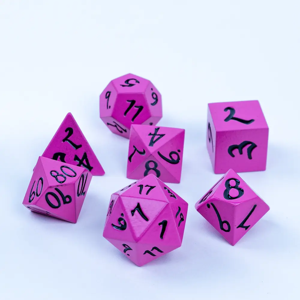 Metal Elven Poly Pink /Black (7)