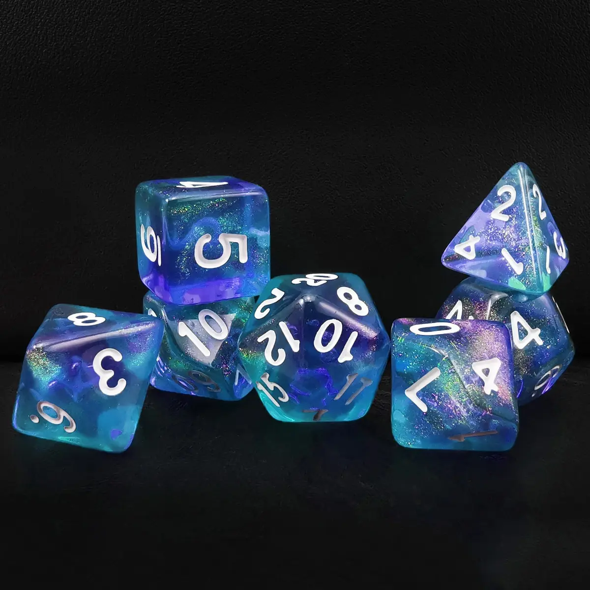 New Moonstone Poly Caribbean Sea /White (7)