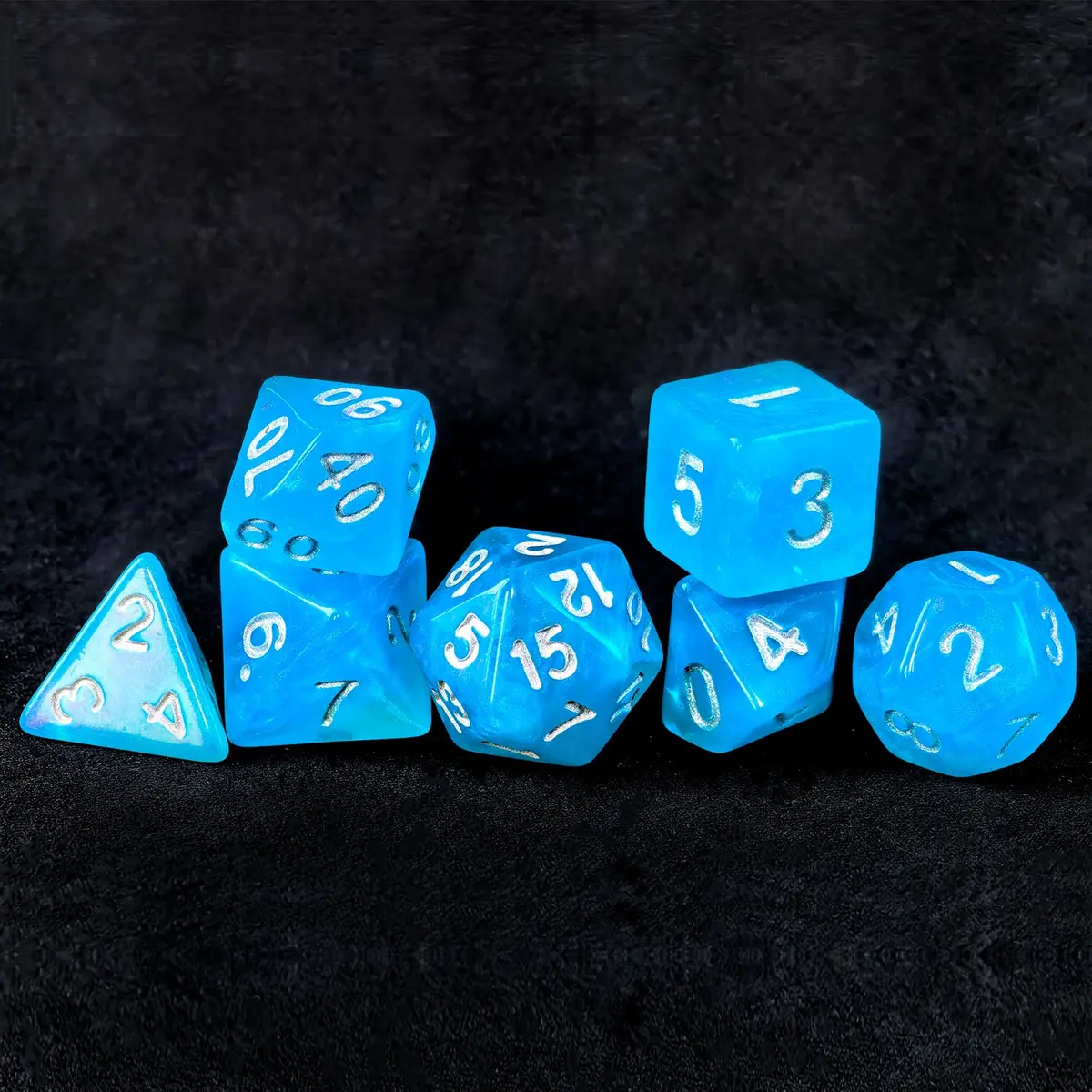 Moonstone Poly Light Blue /Silver (7)
