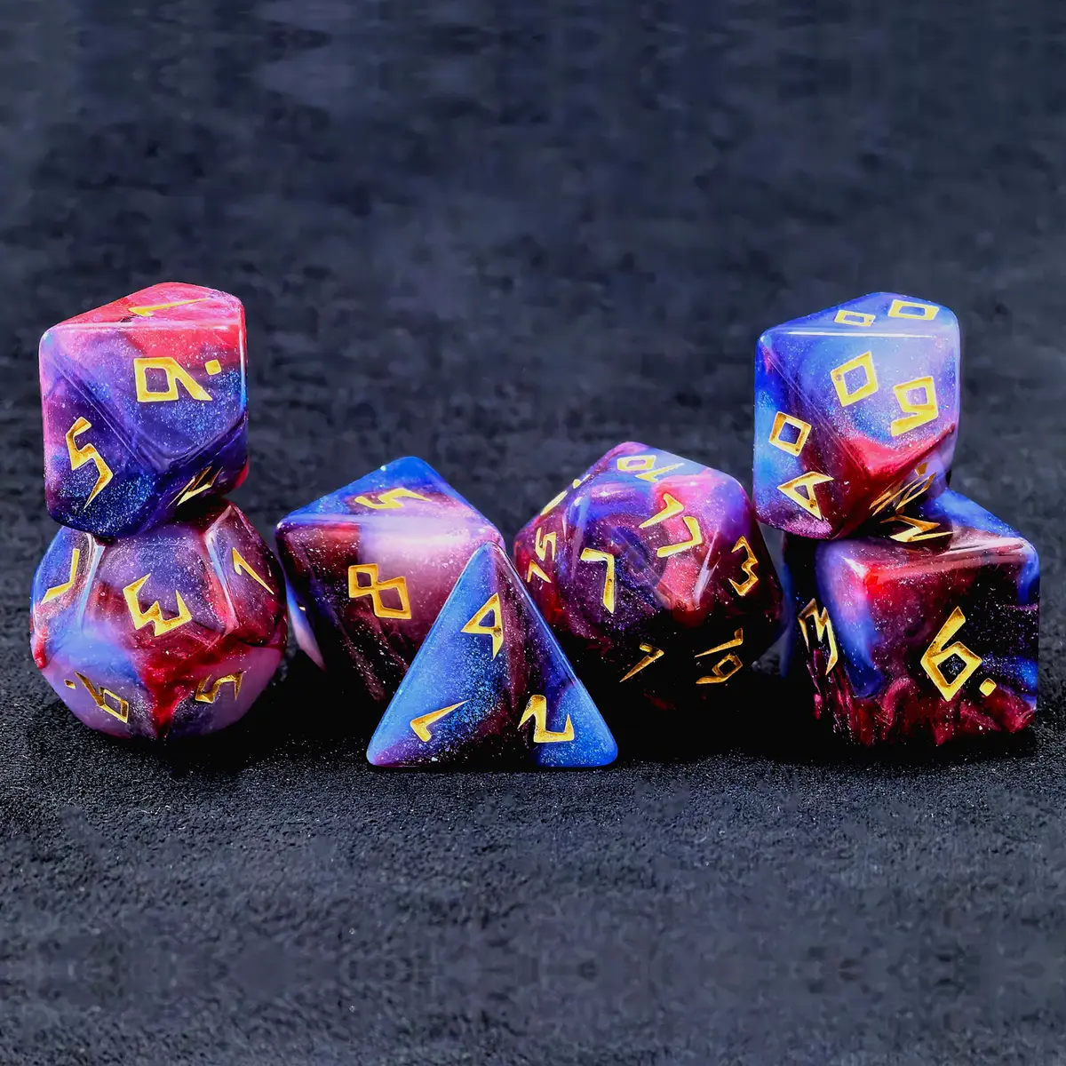 New Galaxy Poly Radiant Red /Gold (7)