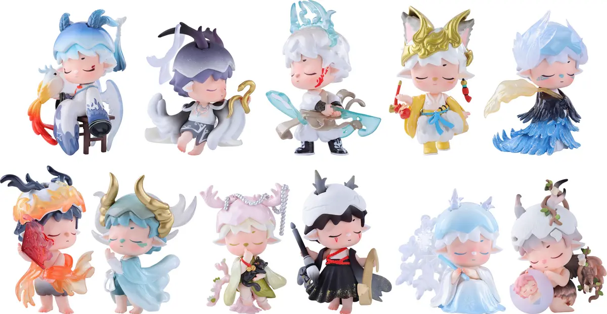 MIMI Myth Mountains and Sea Gods Series Trading Figure
