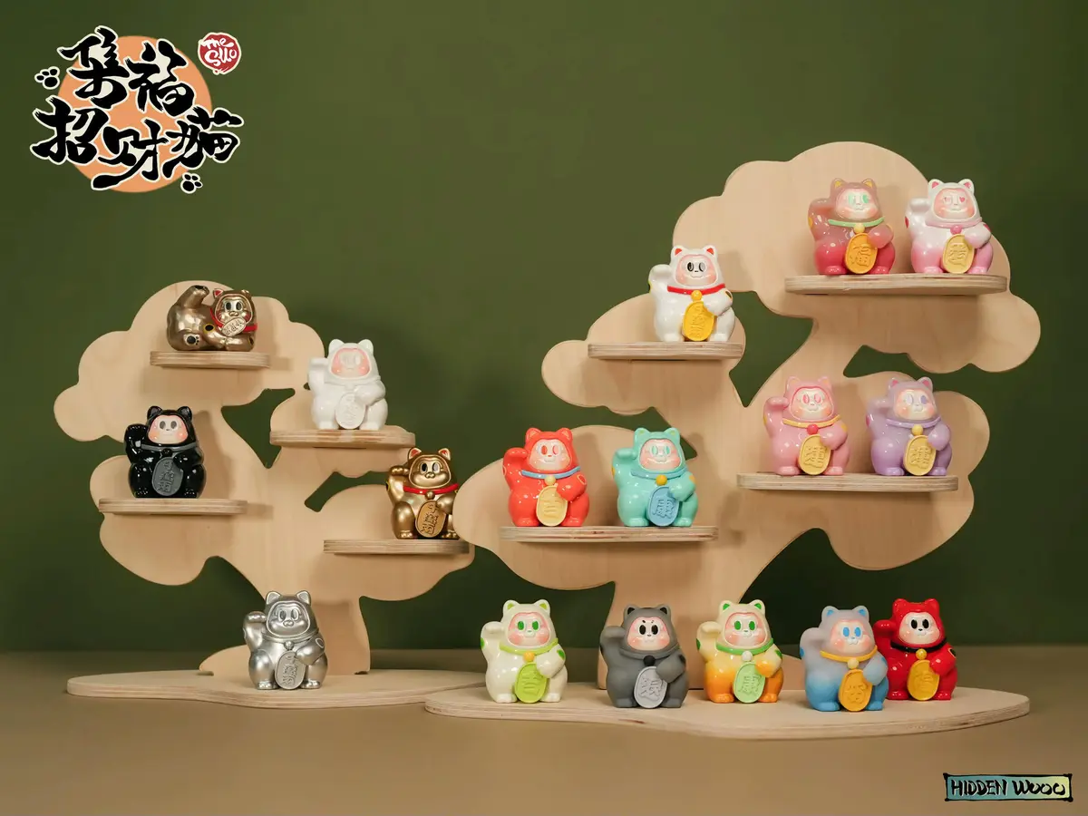 The Sllo Manekineko Fortune Collect Trading Figure