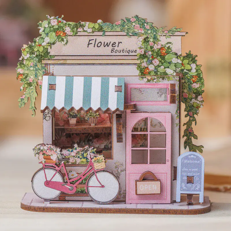 Flower Shop Puzzle Magnet