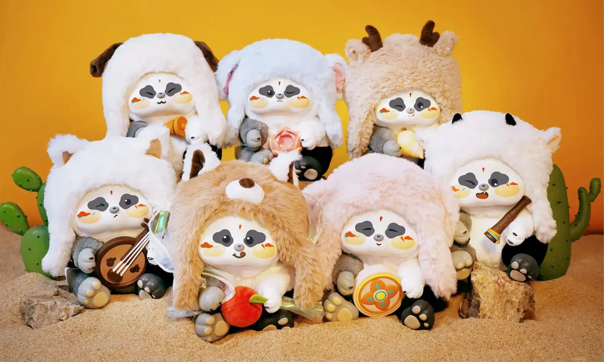 My Panda Series Trading Plush Figure