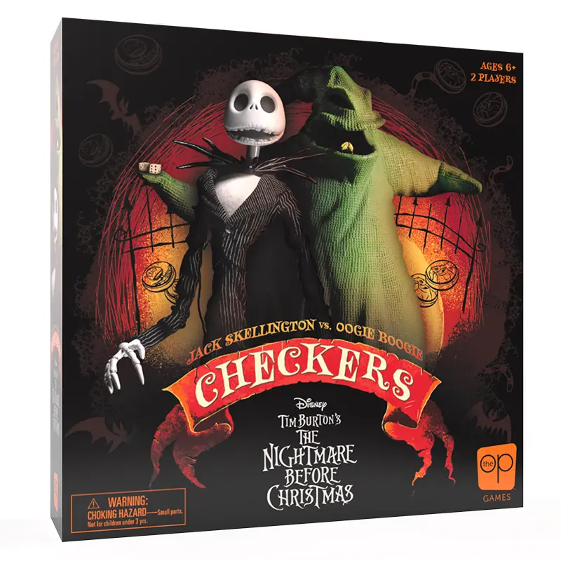Nightmare Before Christmas Checkers