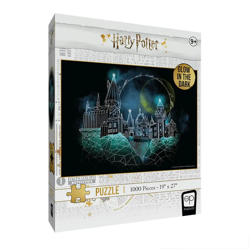Magic of Hogwarts Glowing Puzzle (1000)