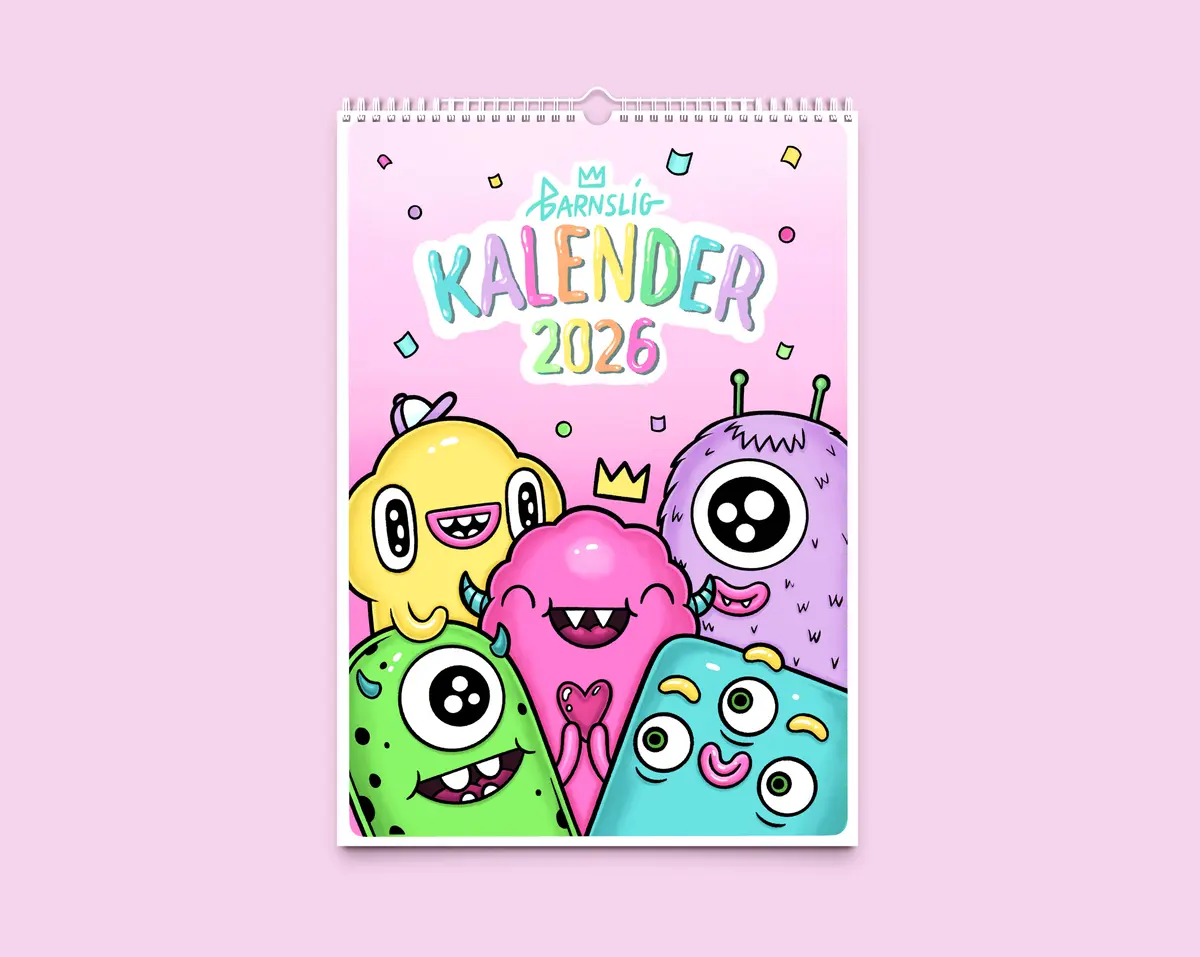 Barnslig Kalender 2026