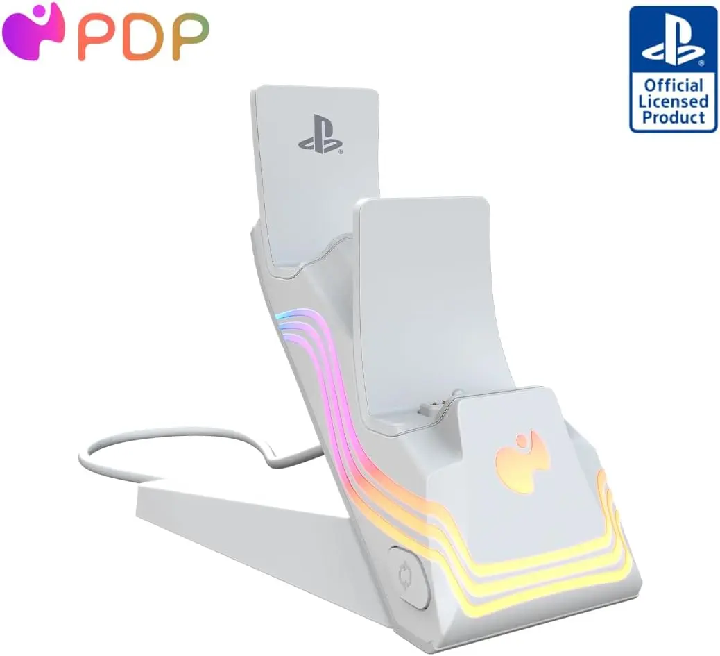 PDP Afterglow Dual Charger White (PS5)