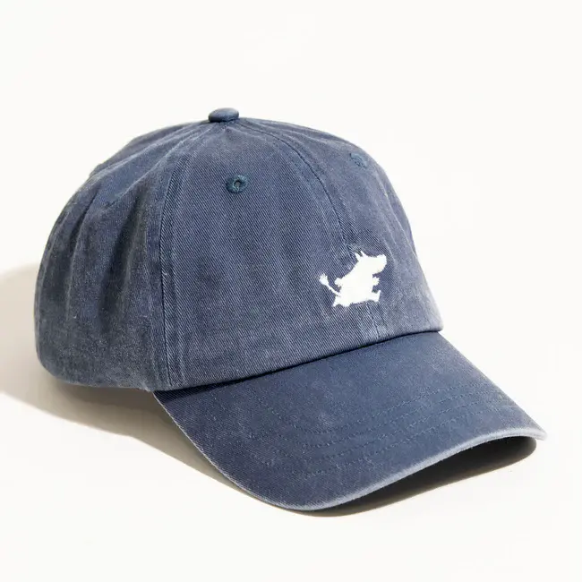 Moomin Blue Washed Denim Adult Cap