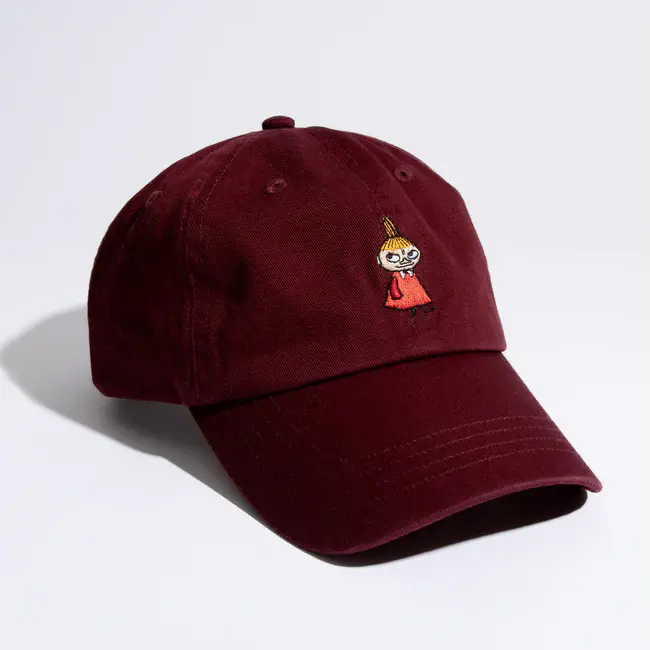 Little My Burgundy Dad Cap