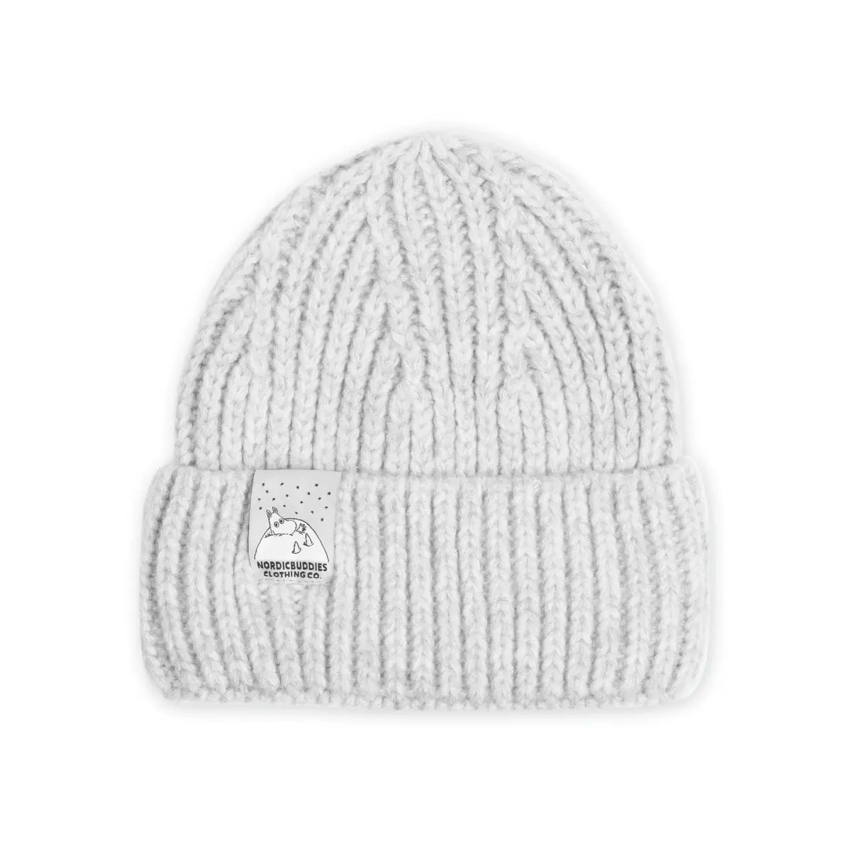 Moomin Gray Beanie Knitted