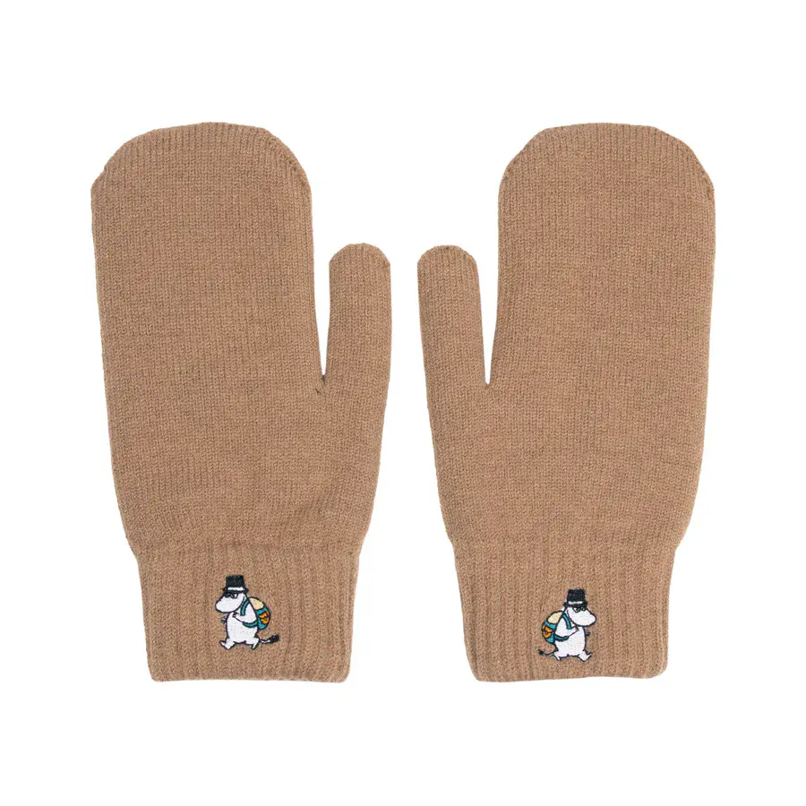 Moominpappa Mittens [Brown]