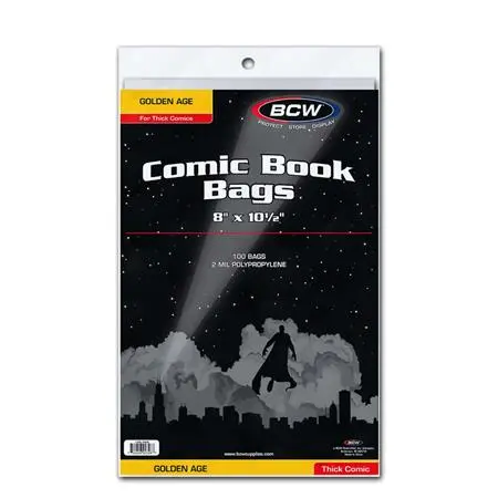 Golden Comic Bags Thick (100) BWC