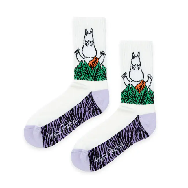 Jungle Moomin Stripes Retro Socks (35-42)