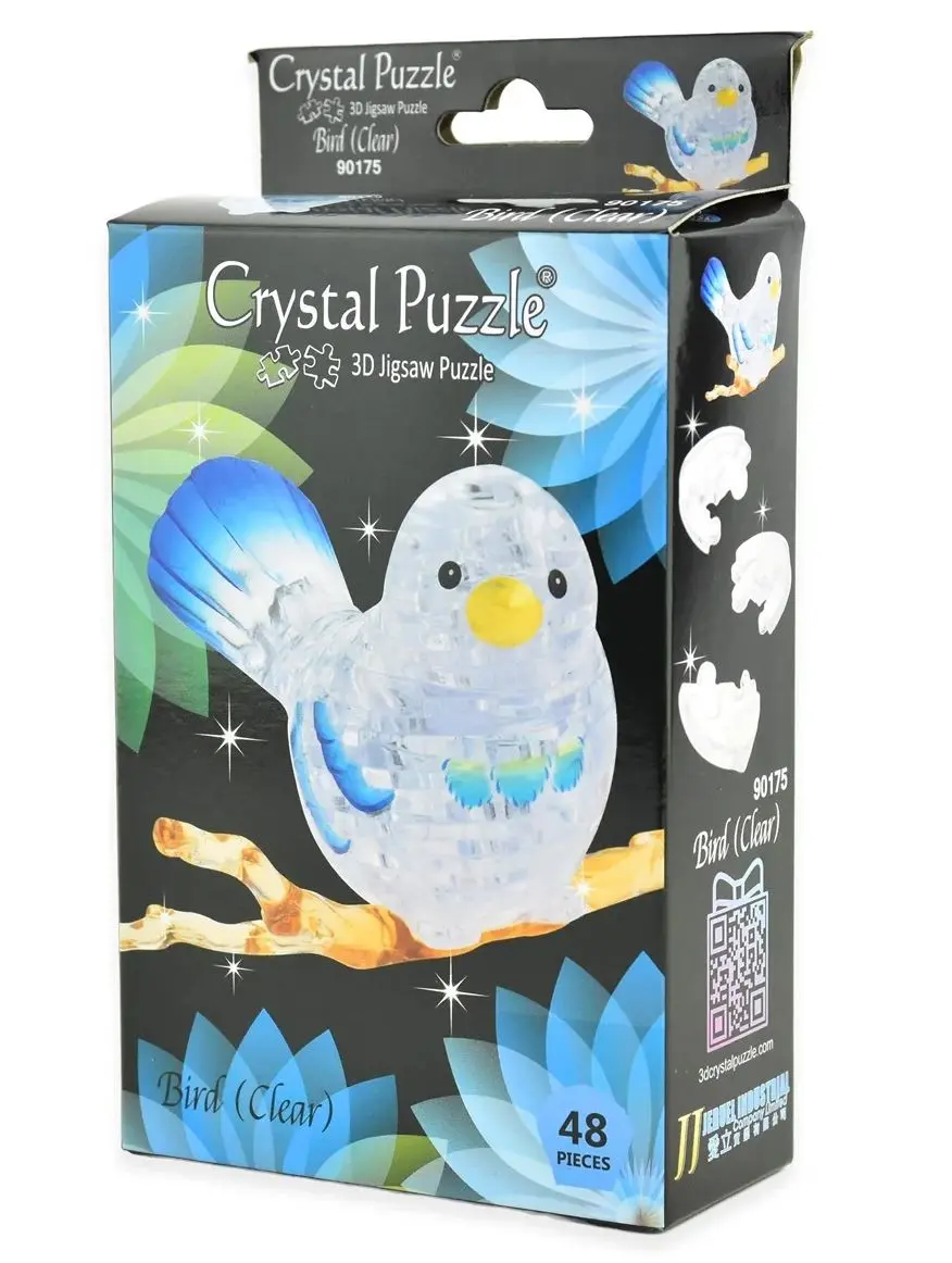 Bird Clear 3D Crystal Puzzle