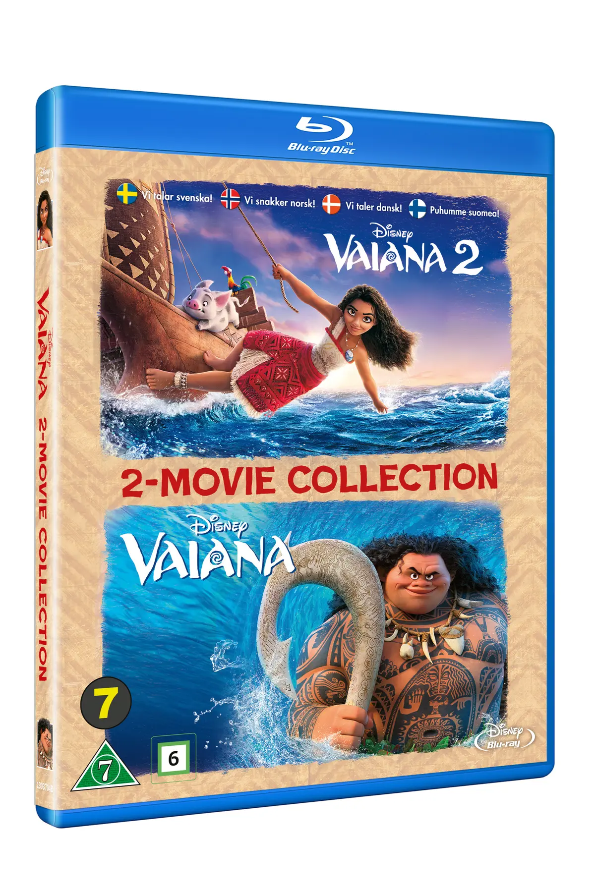 Vaiana 1 + 2 Box (Blu-Ray)